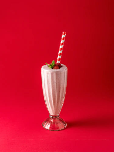 Raspberry Lime Milkshake