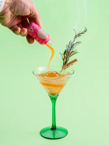 Burnt Rosemary + Grapefruit Spritz